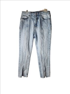 Ksubi Light Wash Front Seam High Rise Jeans Size 31